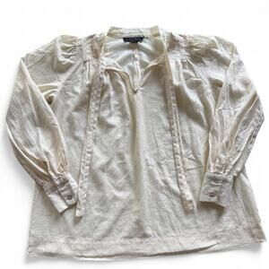 Hatch Linen Blouse